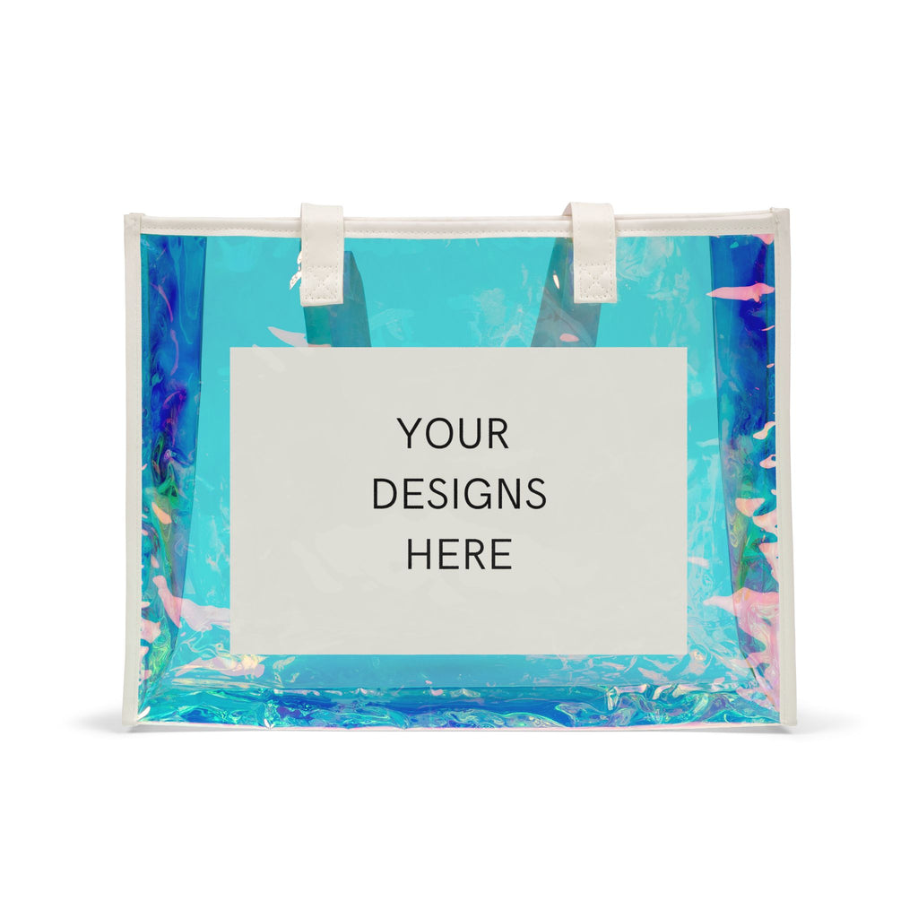 Holographic Beach Tote Bag