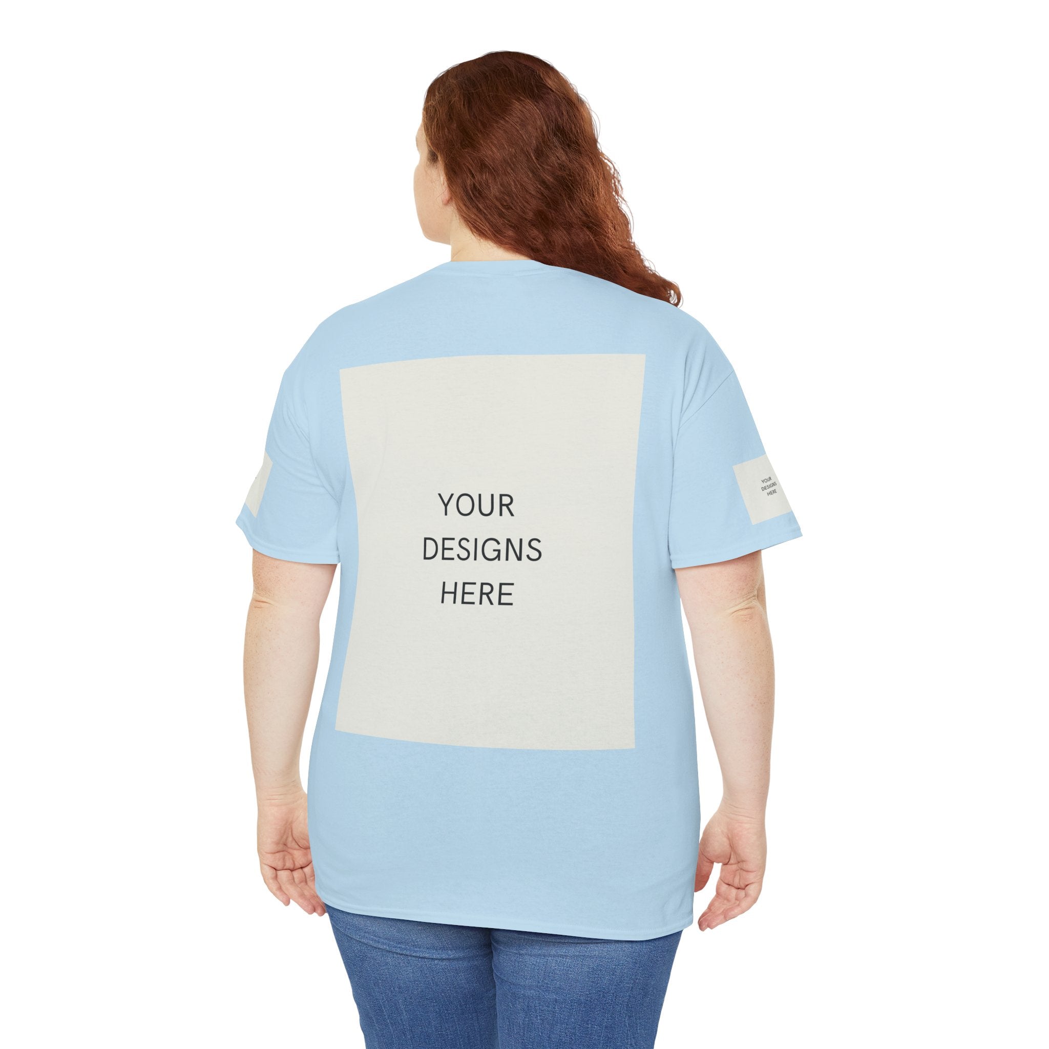 Blank White Tee Mockup