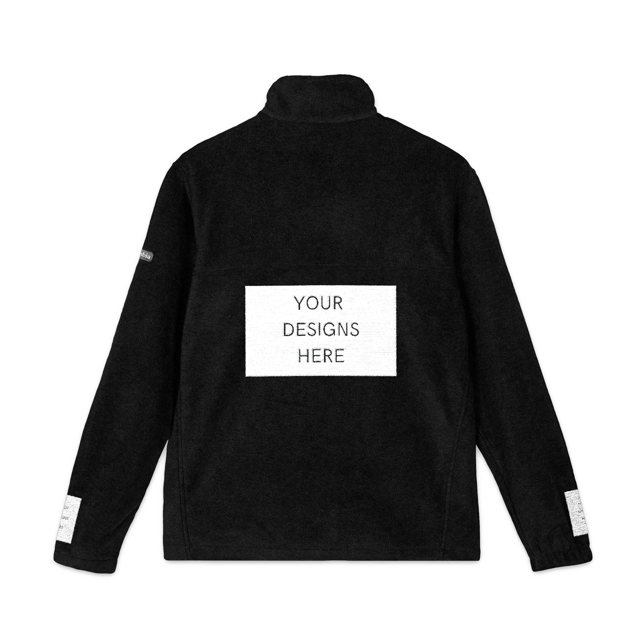 Embroidered Columbia Fleece Jacket