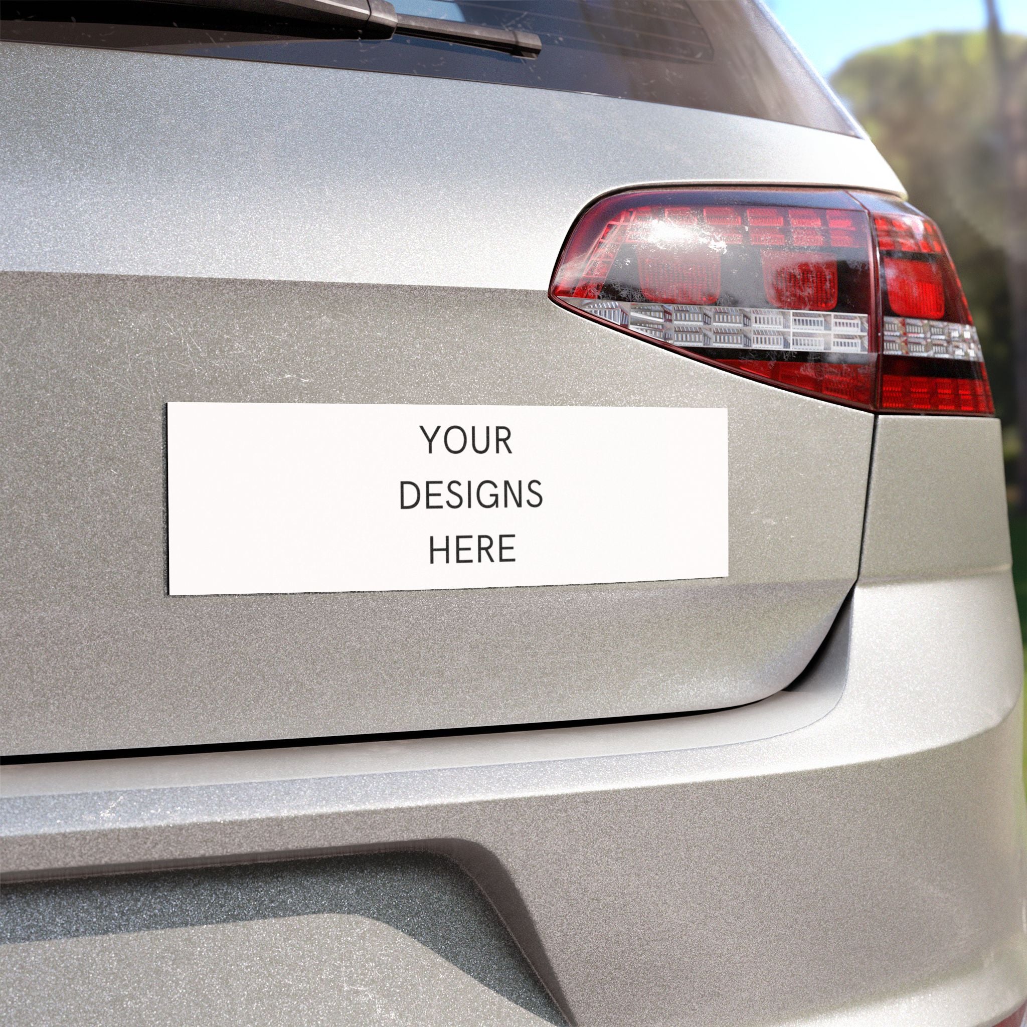Custom Square Car Magnet