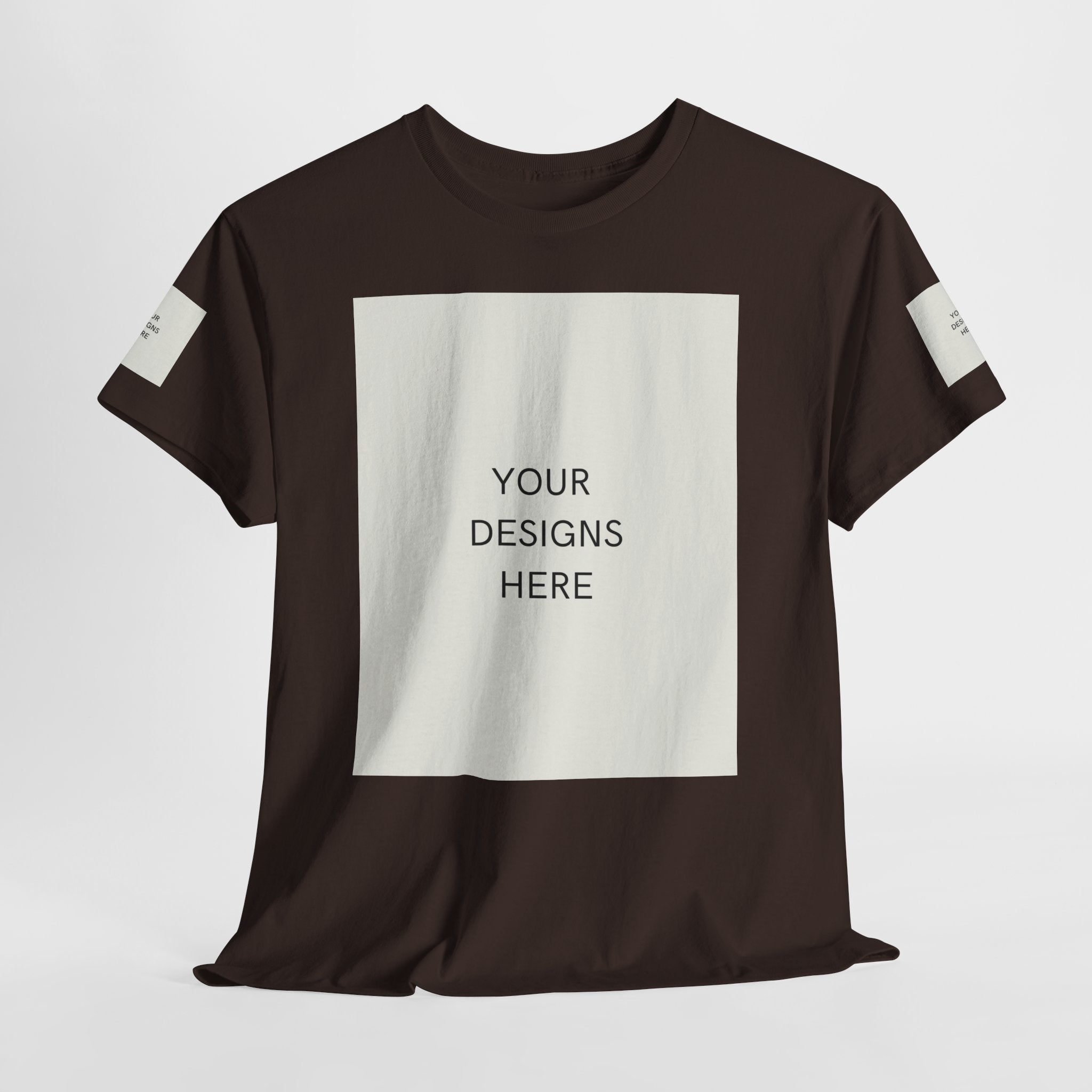 Blank White Tee Mockup