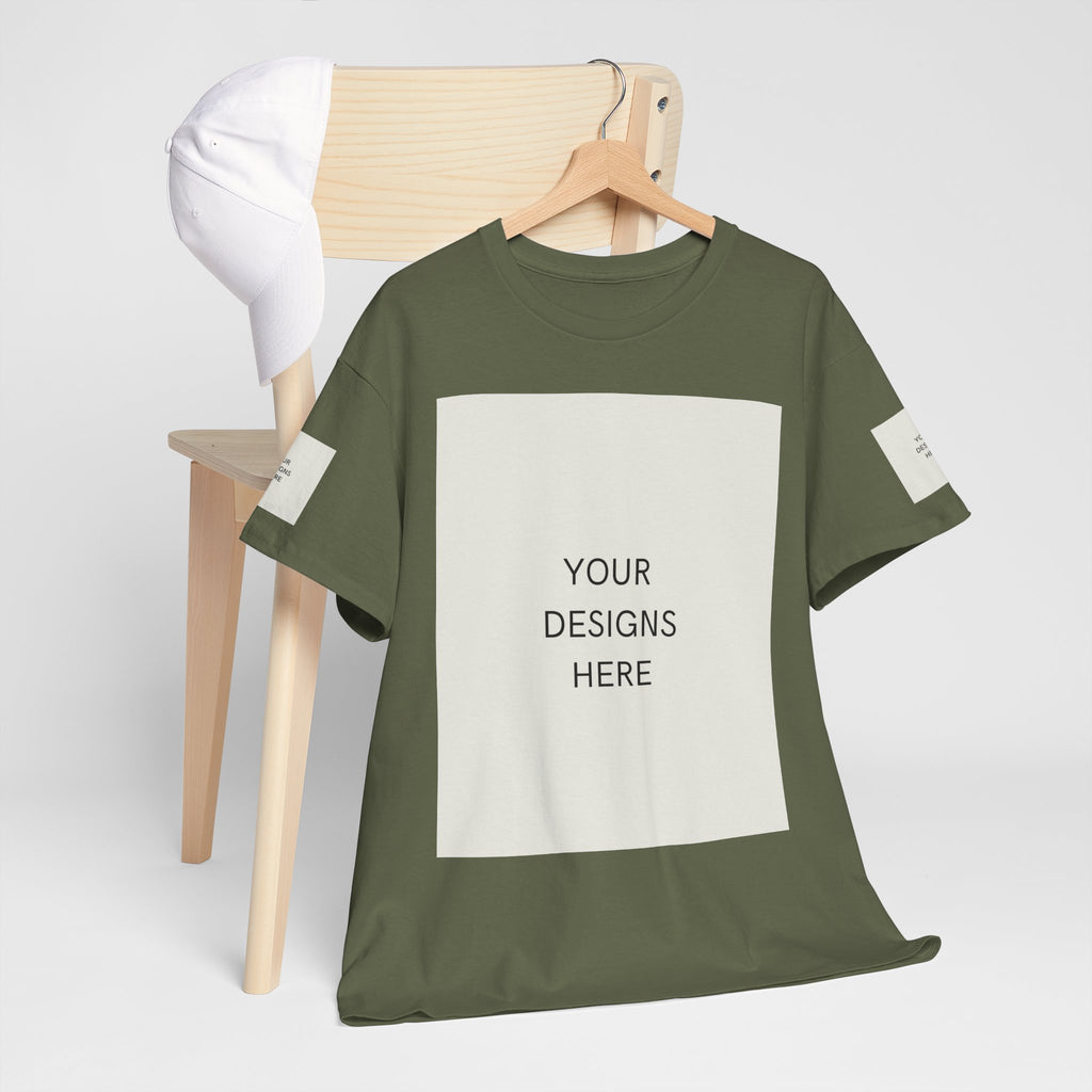 Blank White Tee Mockup