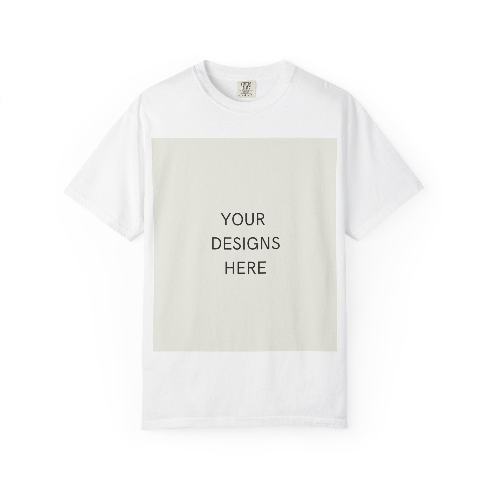 Custom Garment-Dyed T-Shirt