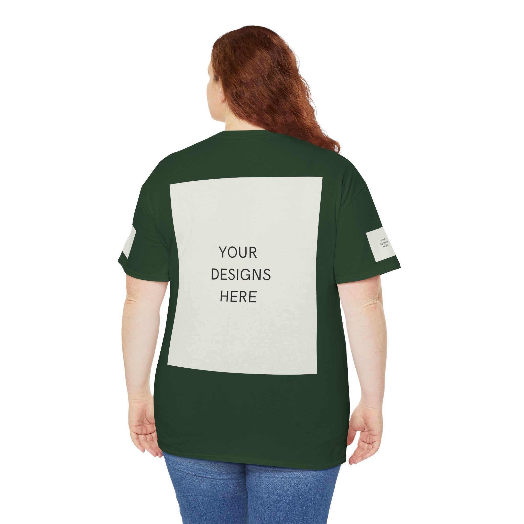 Blank White Tee Mockup