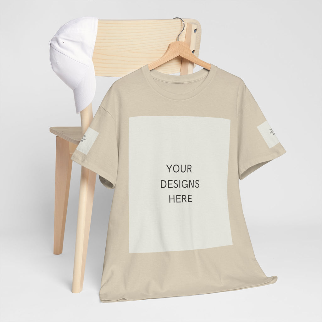 Blank White Tee Mockup