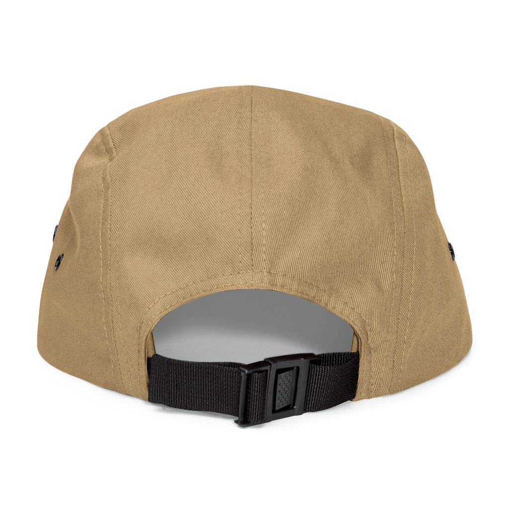 Embroidered 5-Panel Cap