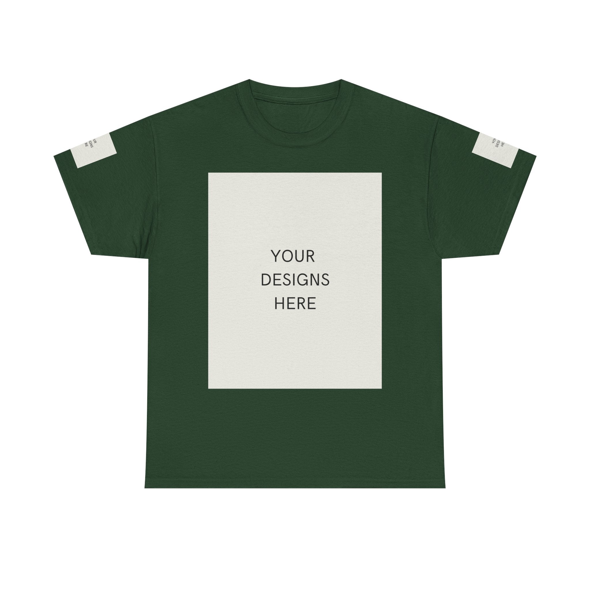 Blank White Tee Mockup