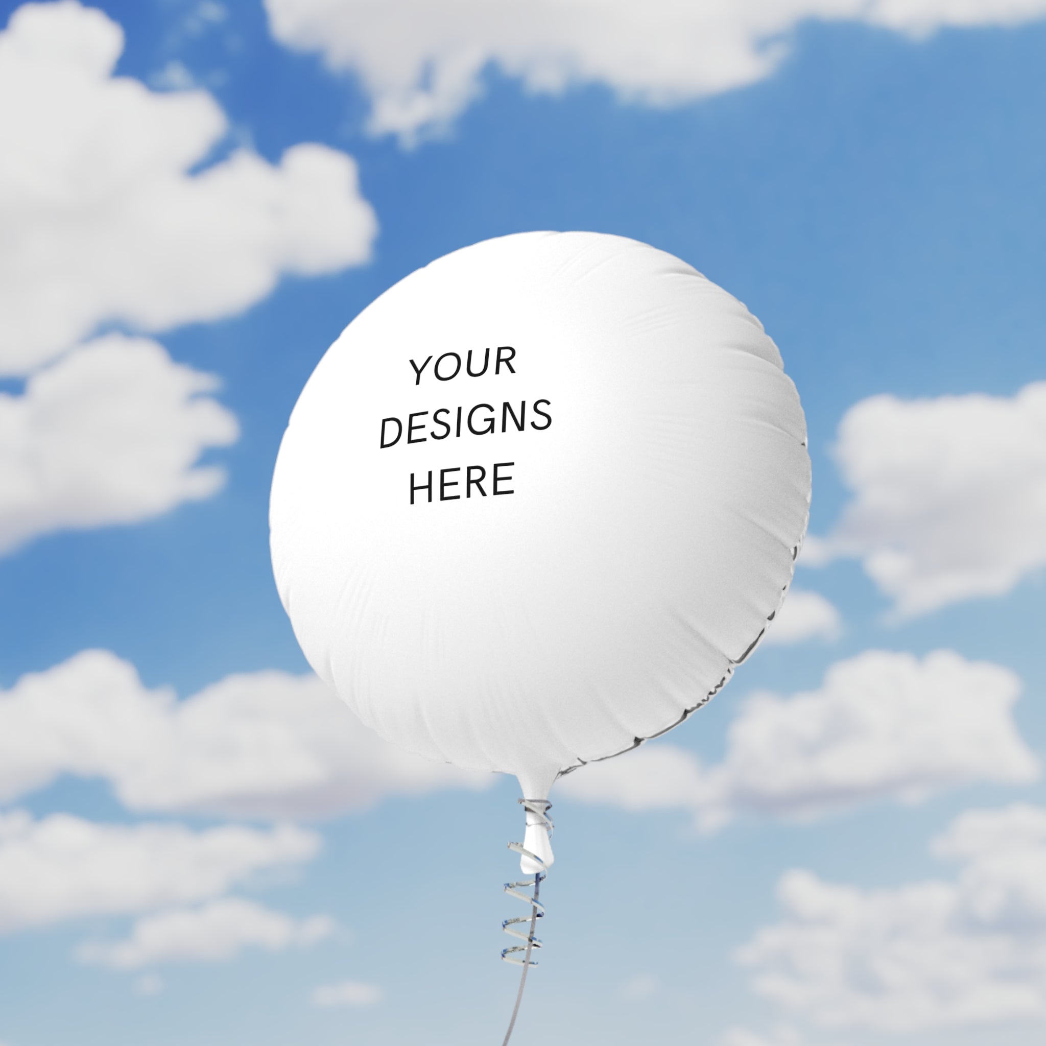 Round Mylar Helium Balloon