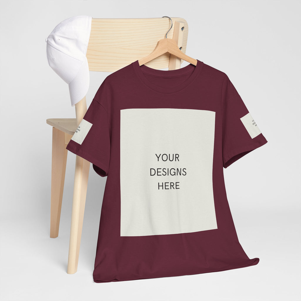 Blank White Tee Mockup