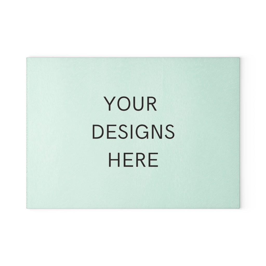 Personalized Glass Cutting Board