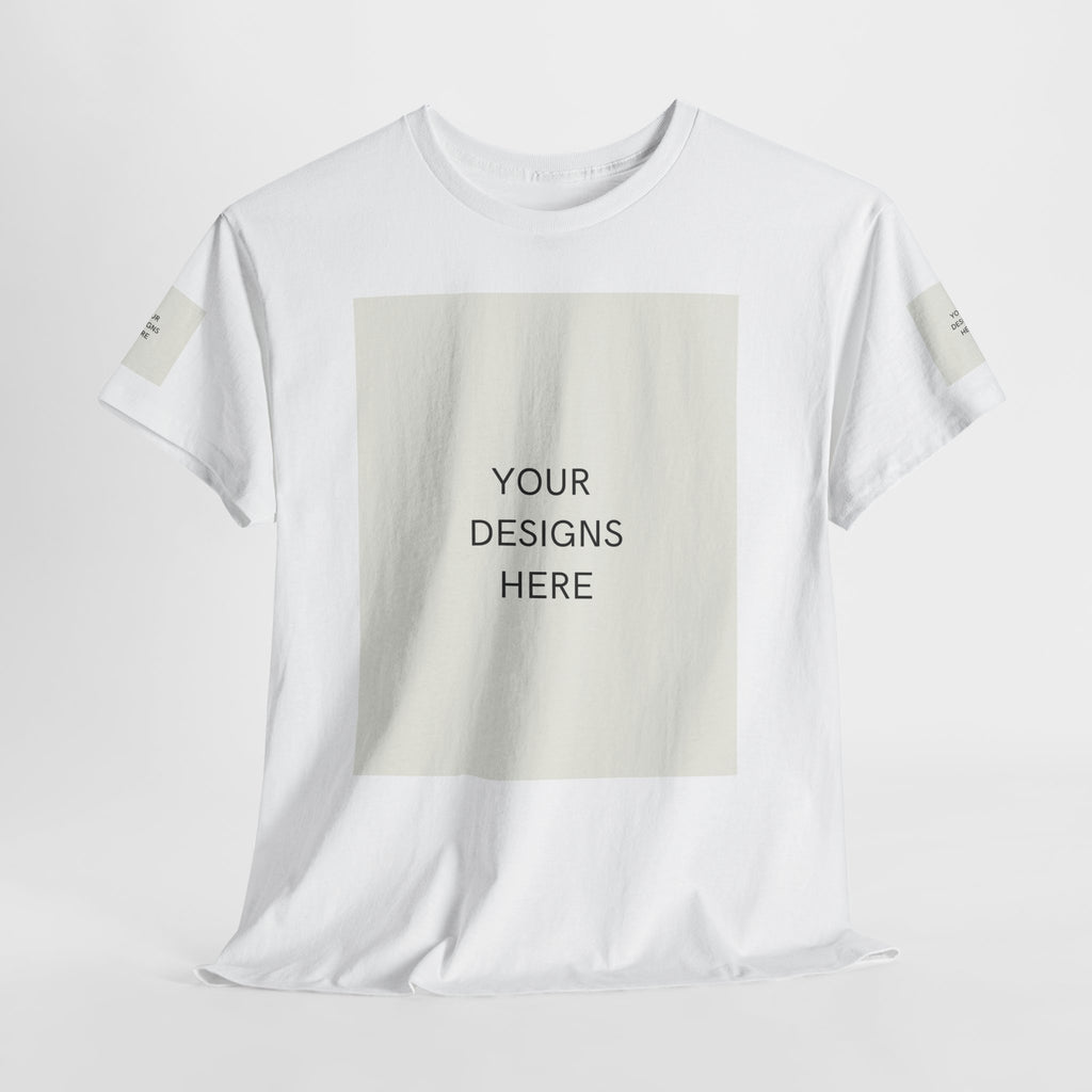 Blank White Tee Mockup