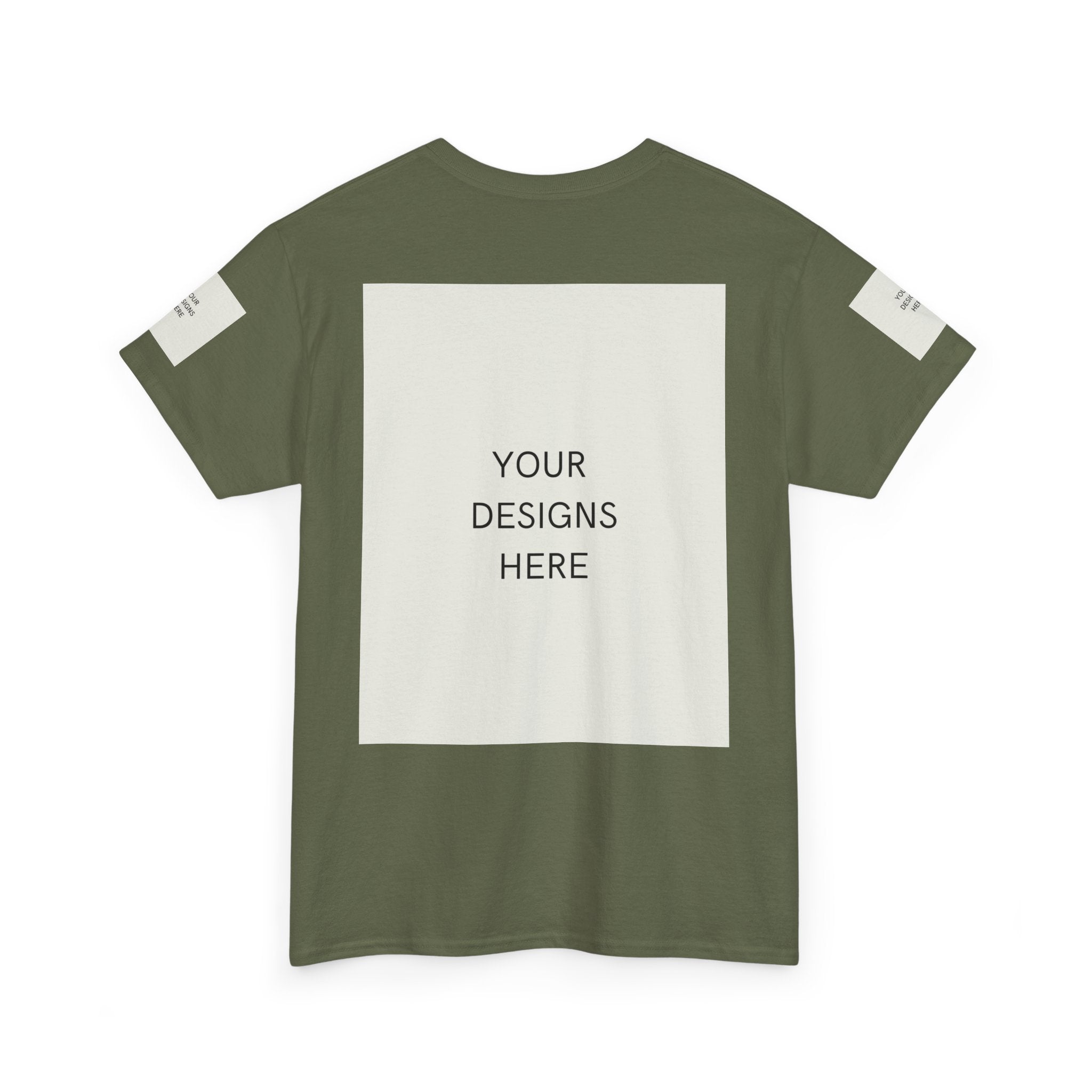 Blank White Tee Mockup