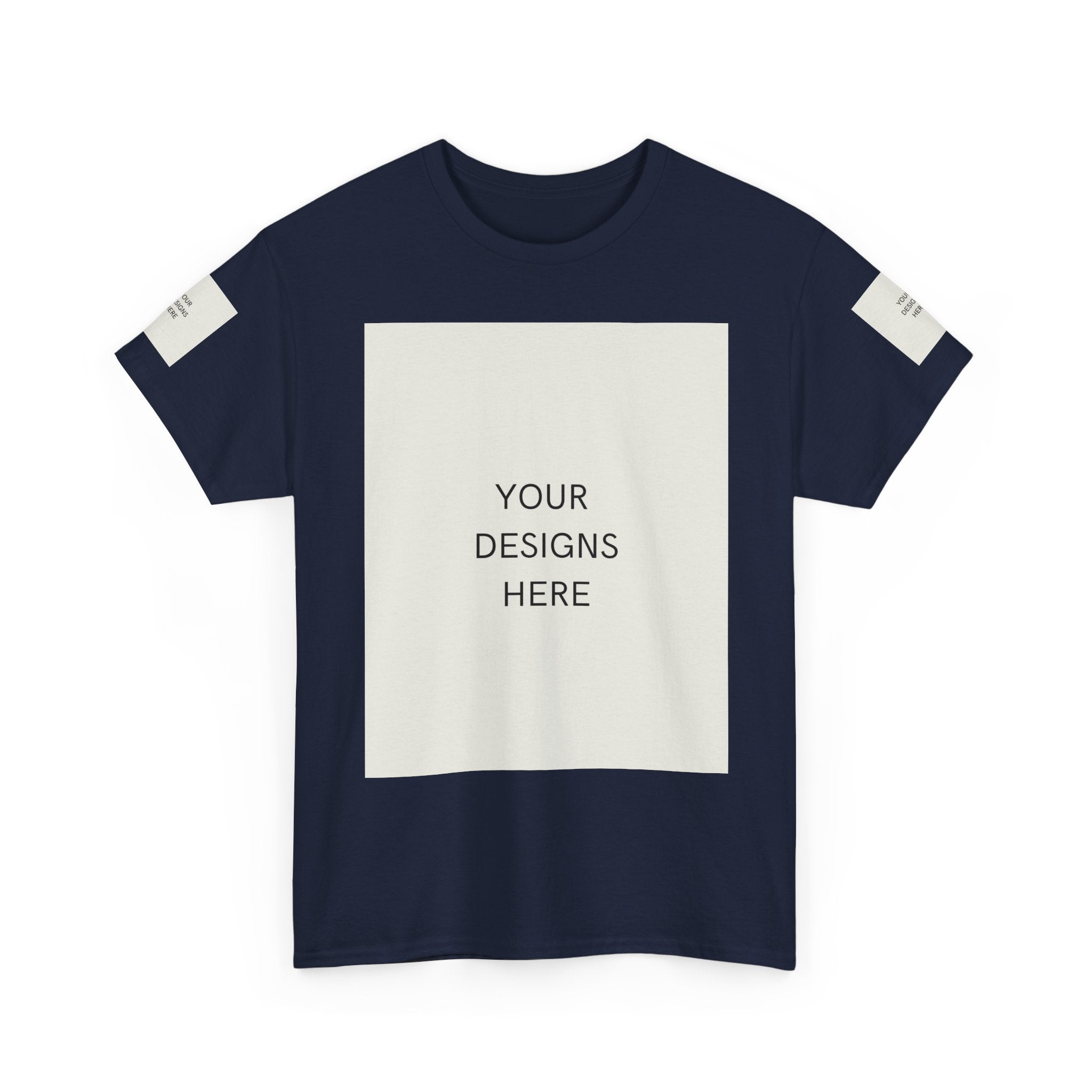 Blank White Tee Mockup