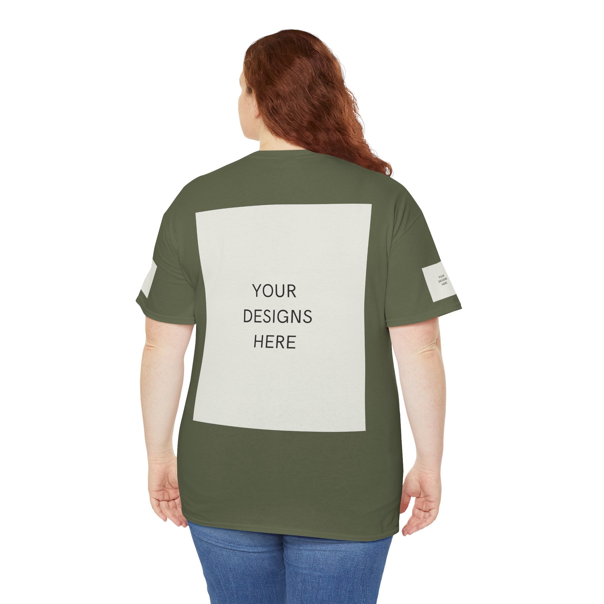 Blank White Tee Mockup