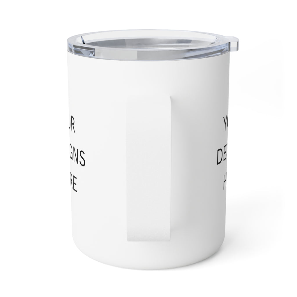 Insulated Coffee Mug 10oz — Customizable Minimalist Travel Mug
