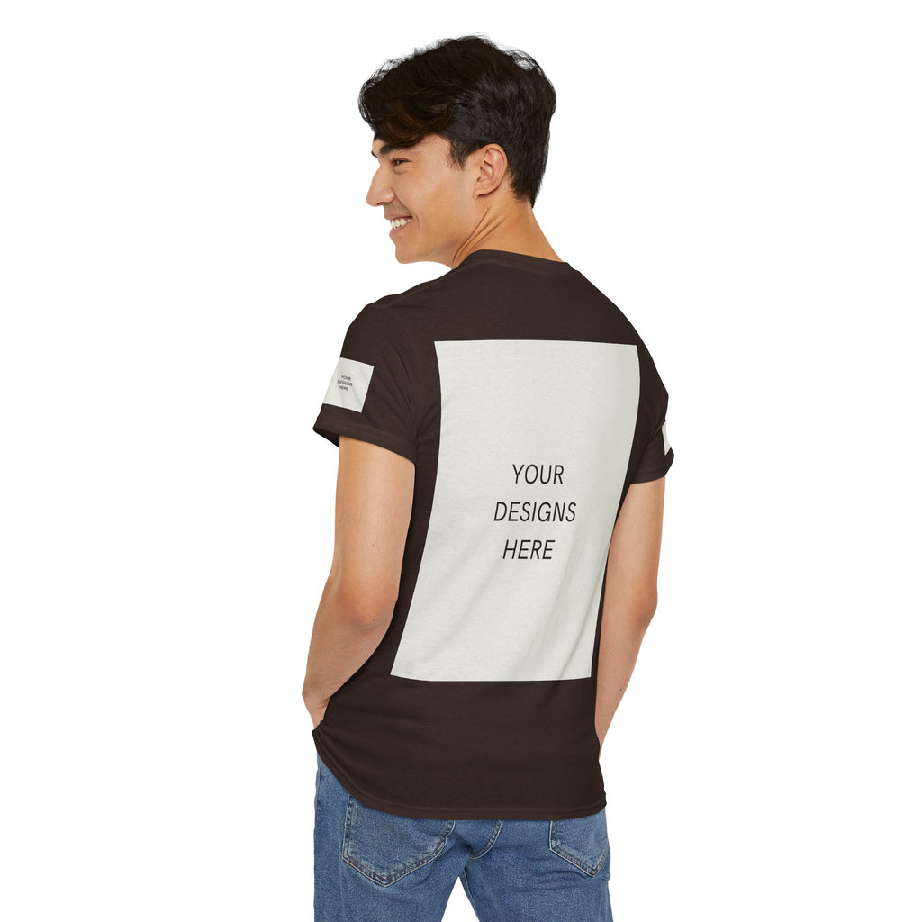 Blank White Tee Mockup