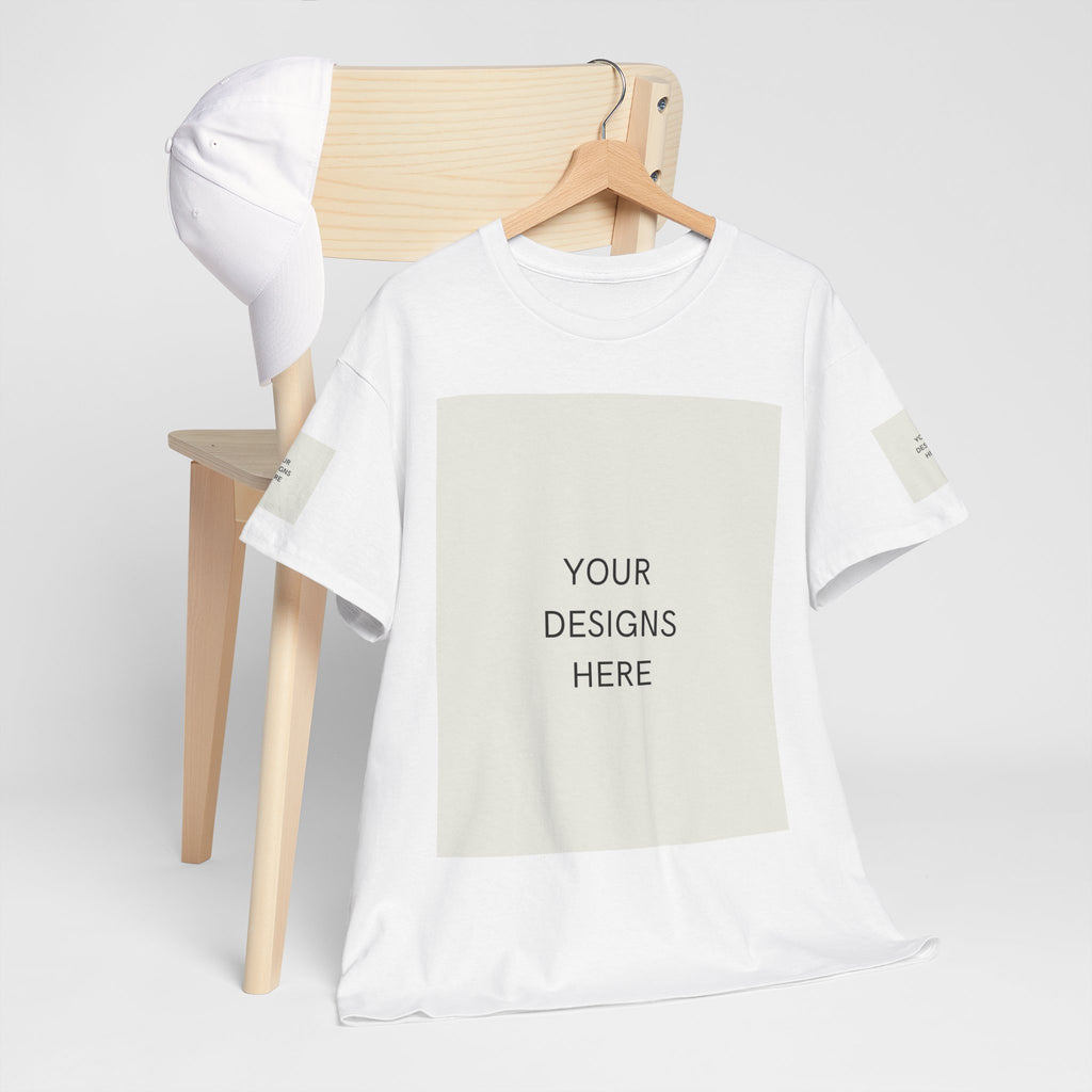 Blank White Tee Mockup