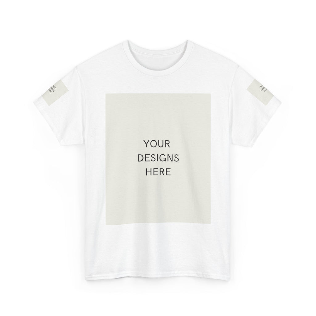 Blank White Tee Mockup