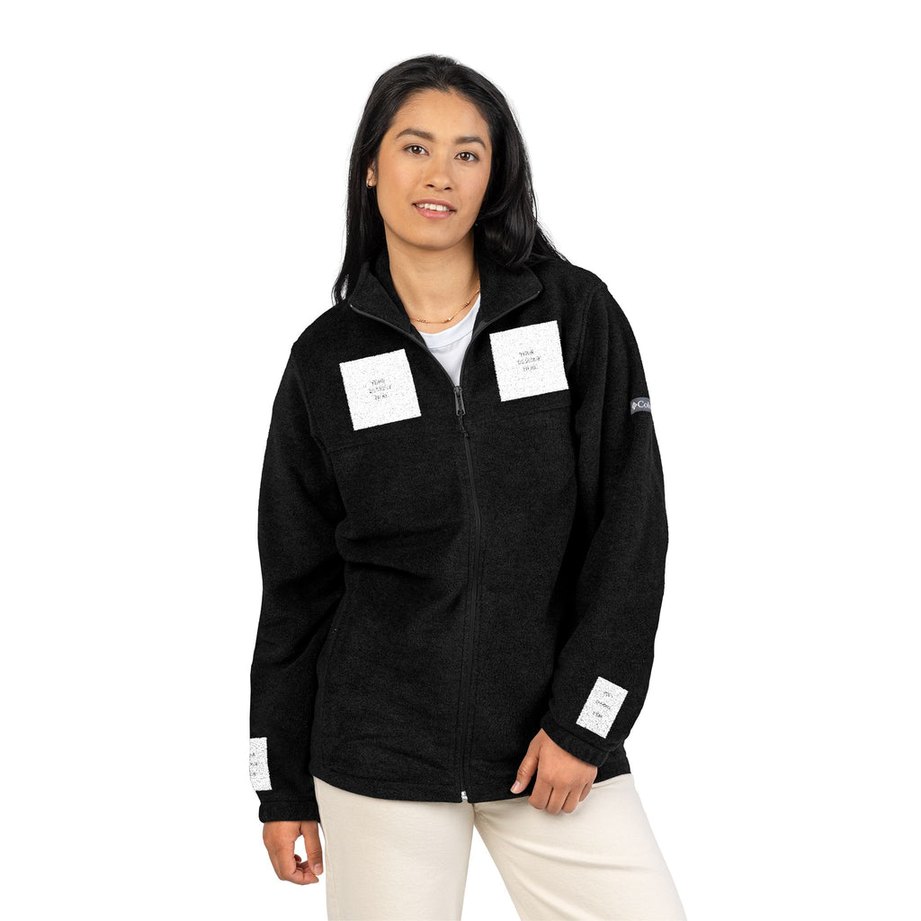 Embroidered Columbia Fleece Jacket