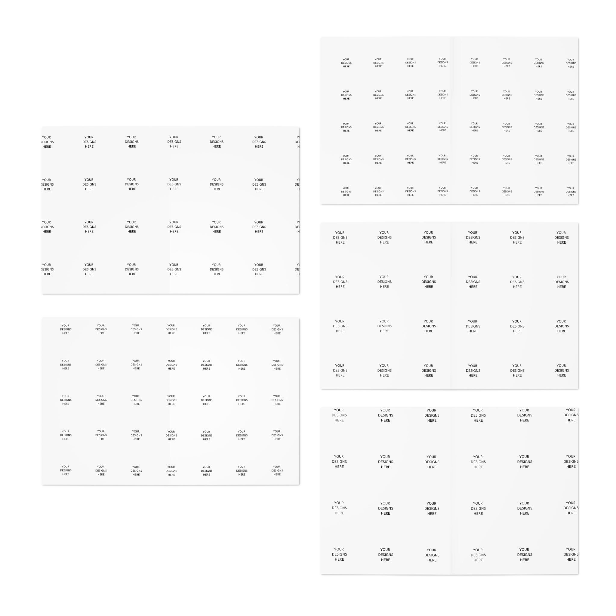 Assorted Blank Greeting Cards 5-Pack