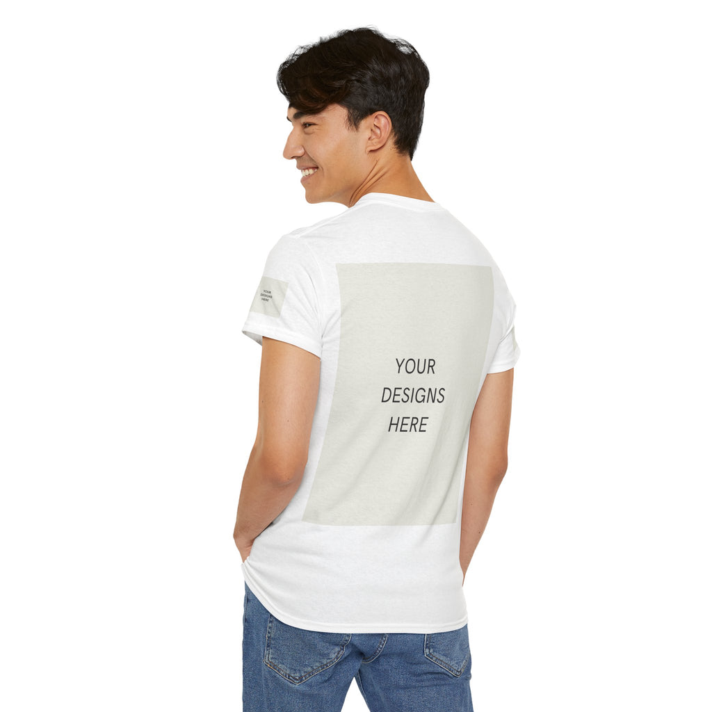 Blank White Tee Mockup