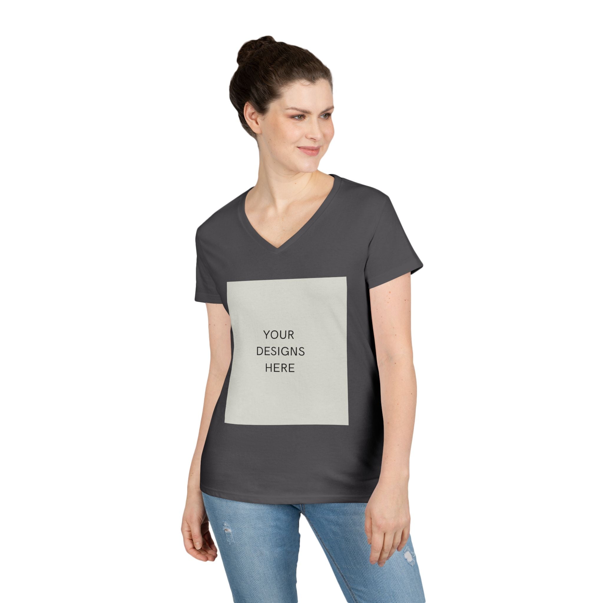 Ladies' V-Neck T-Shirt