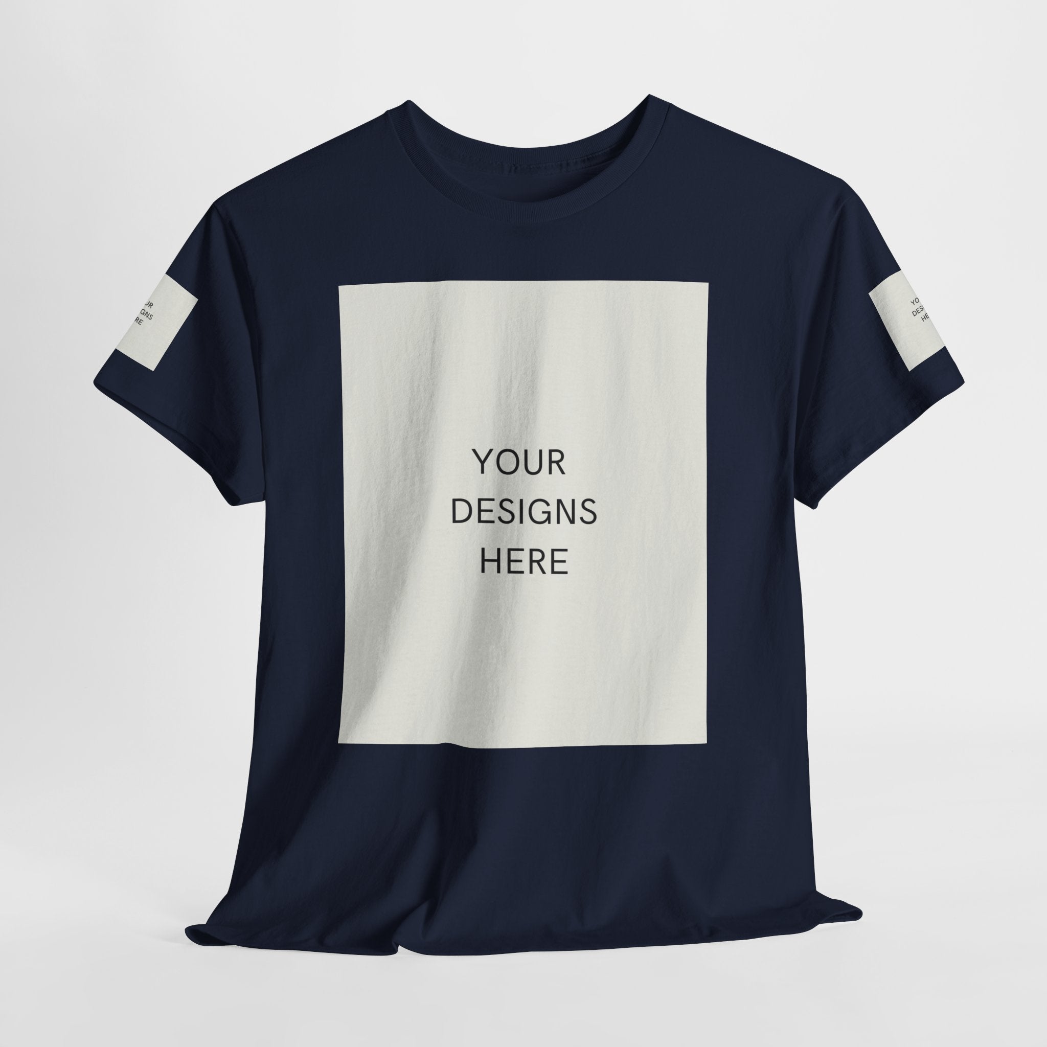 Blank White Tee Mockup