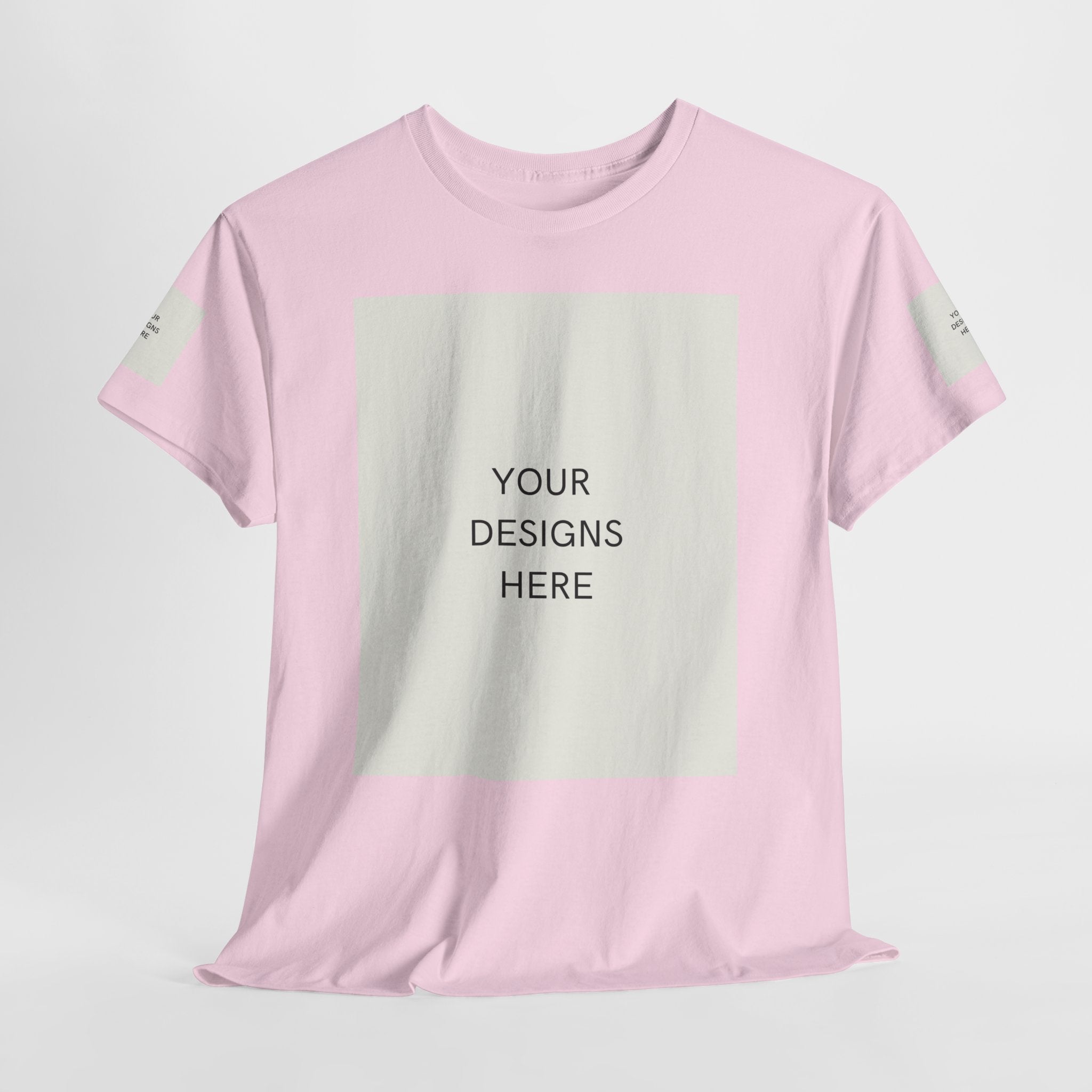 Blank White Tee Mockup