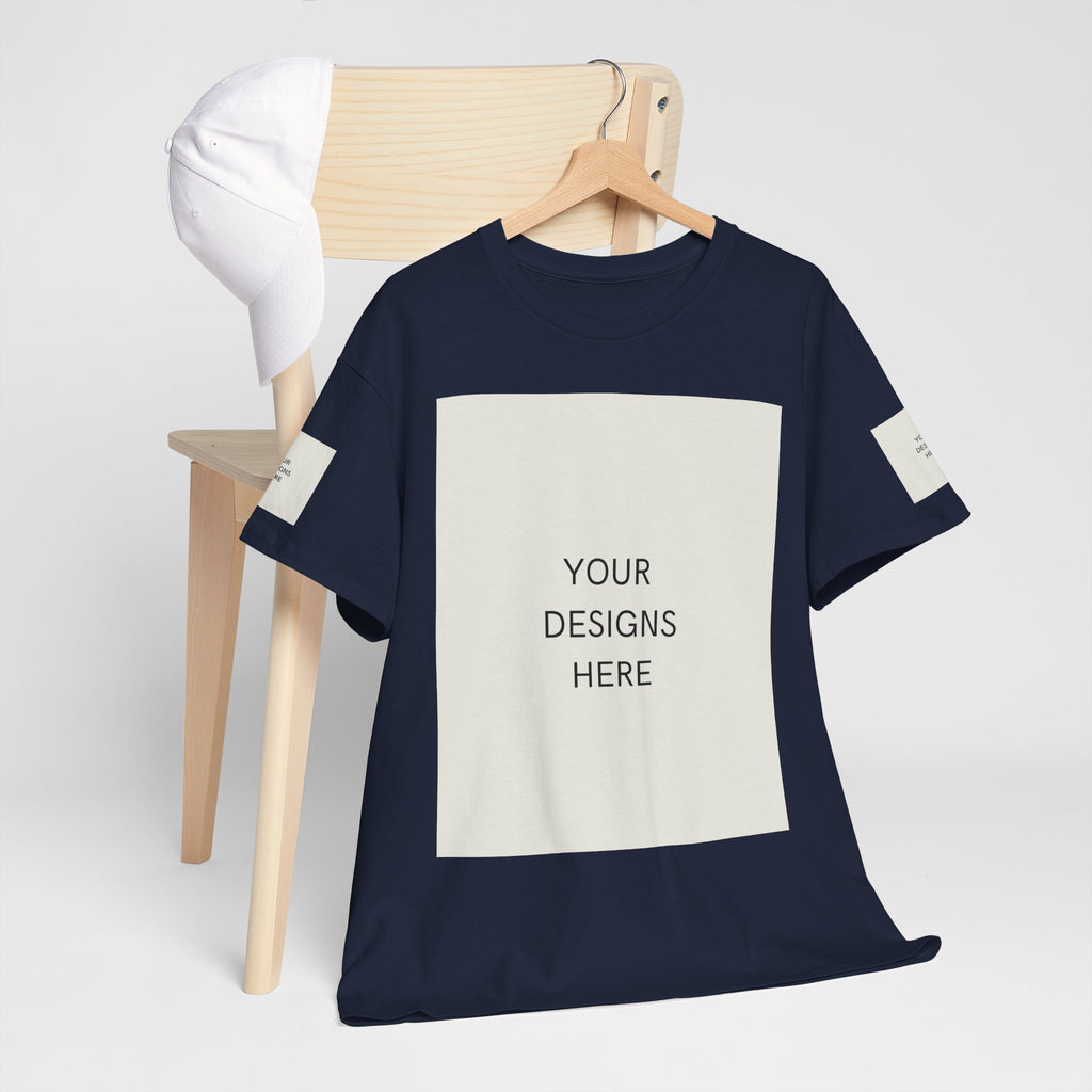 Blank White Tee Mockup