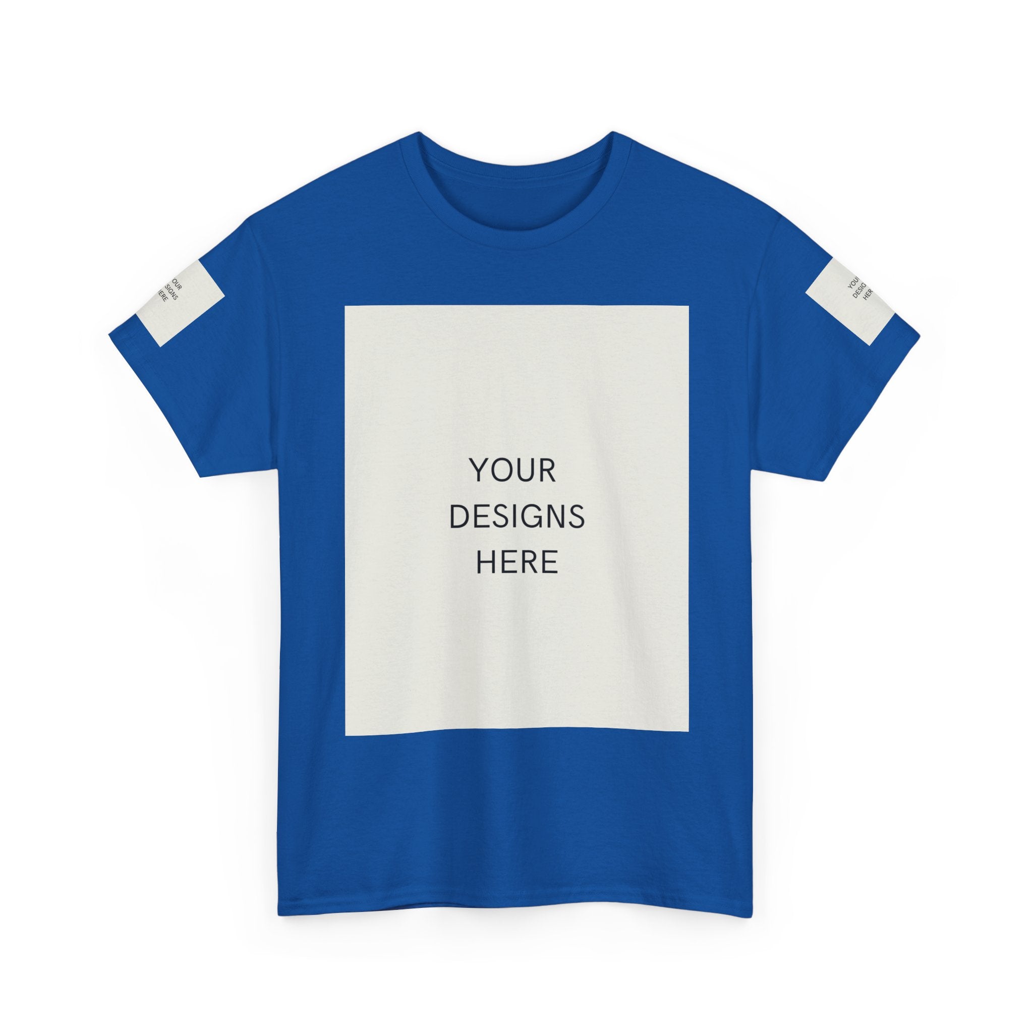 Blank White Tee Mockup