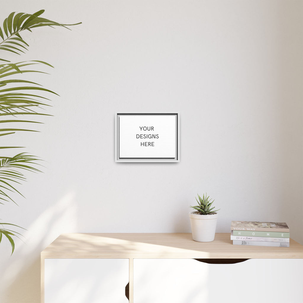 Framed Matte Canvas Wall Art