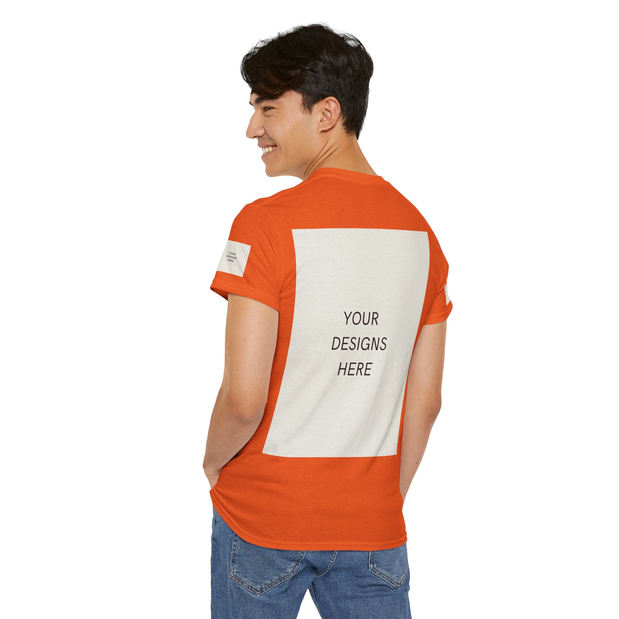 Blank White Tee Mockup