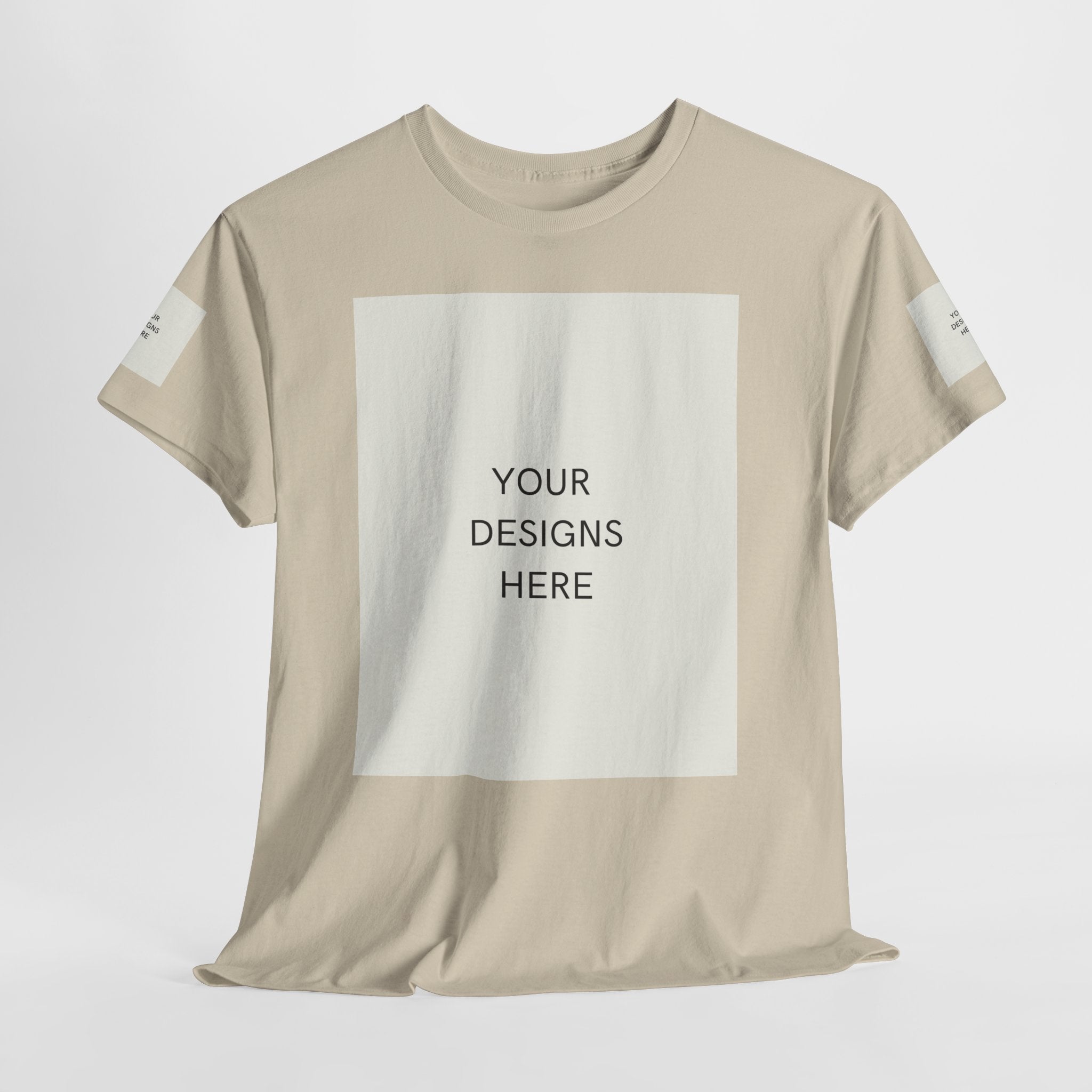 Blank White Tee Mockup