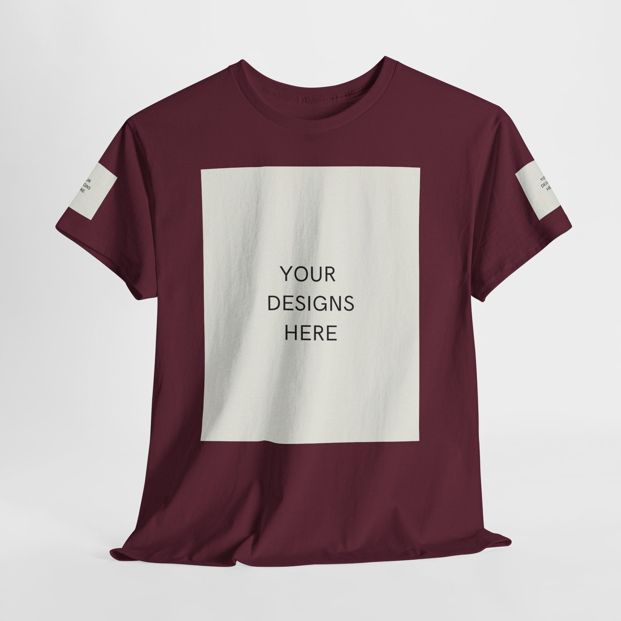 Blank White Tee Mockup