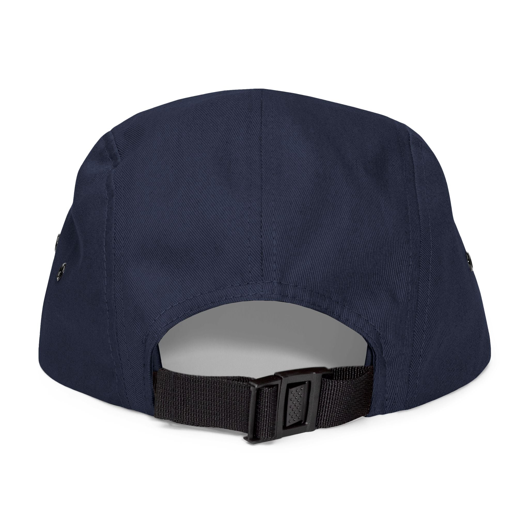 Embroidered 5-Panel Cap