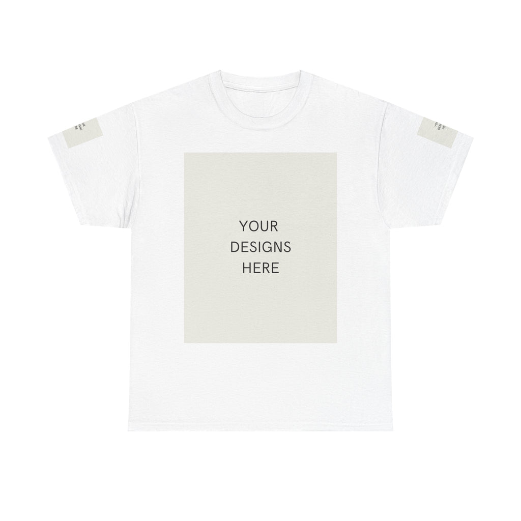 Blank White Tee Mockup