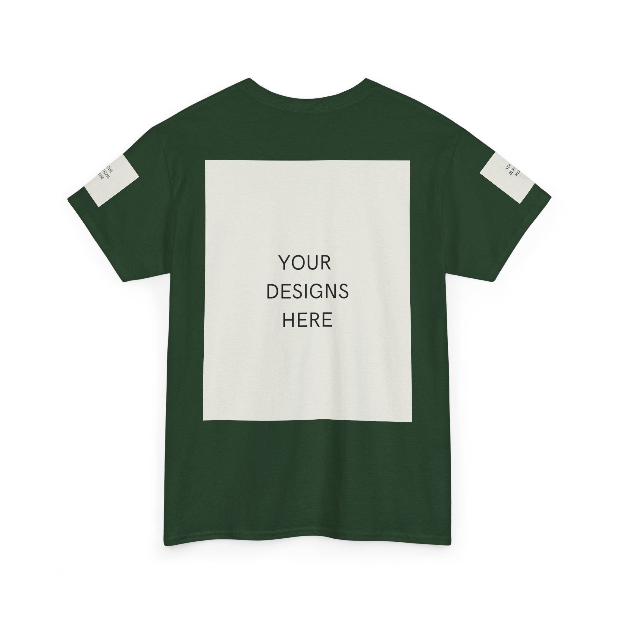 Blank White Tee Mockup