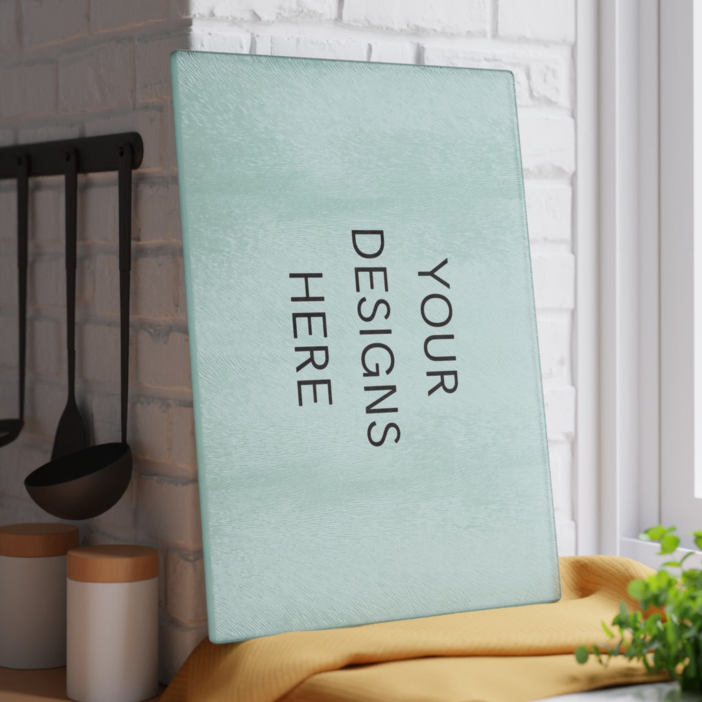 Personalized Glass Cutting Board
