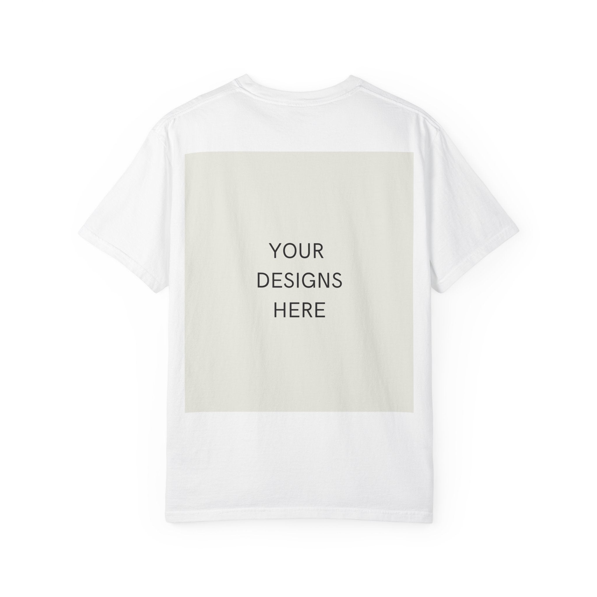 Custom Garment-Dyed T-Shirt