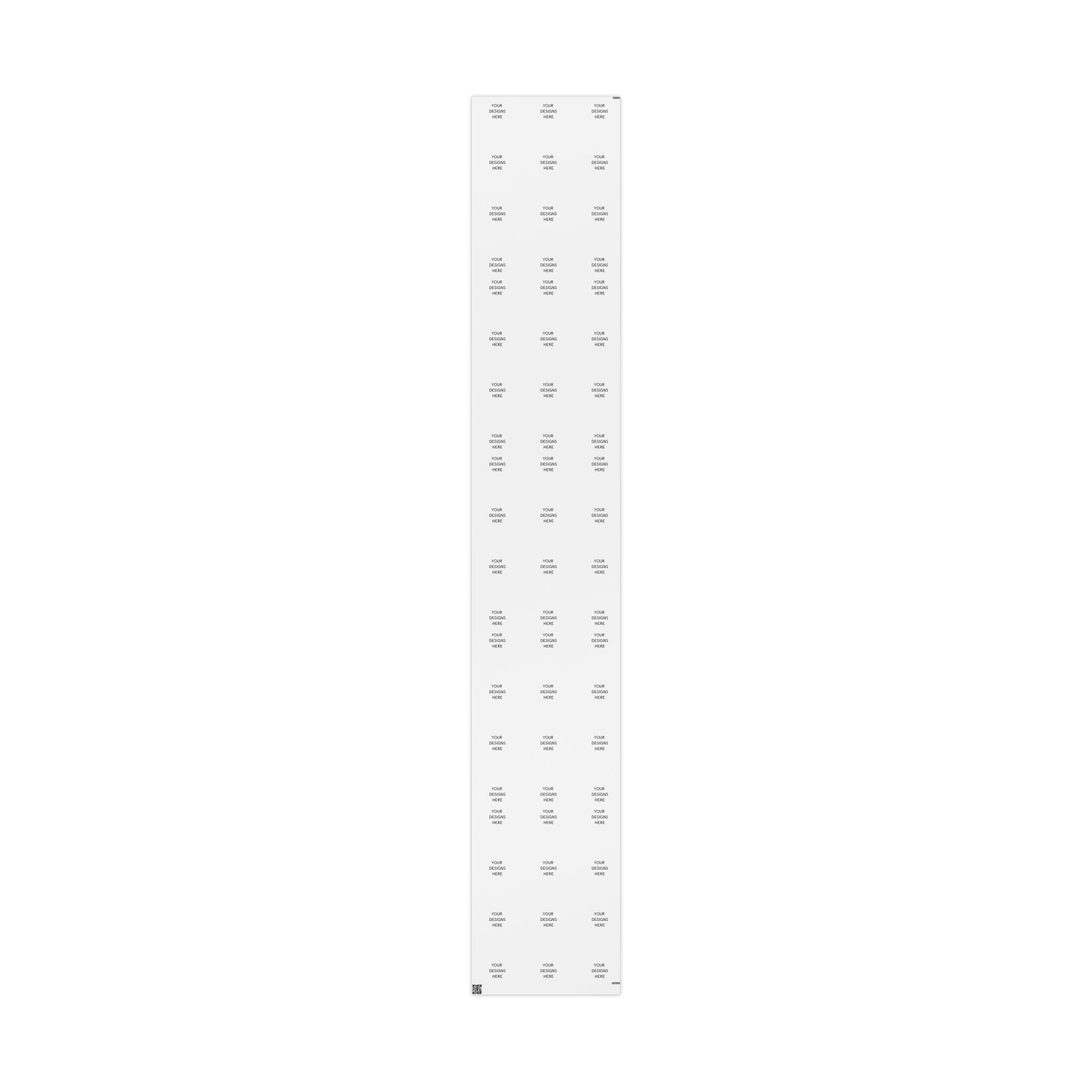 Minimalist White Wrapping Paper Roll — Subtle Dot Pattern Gift Wrap