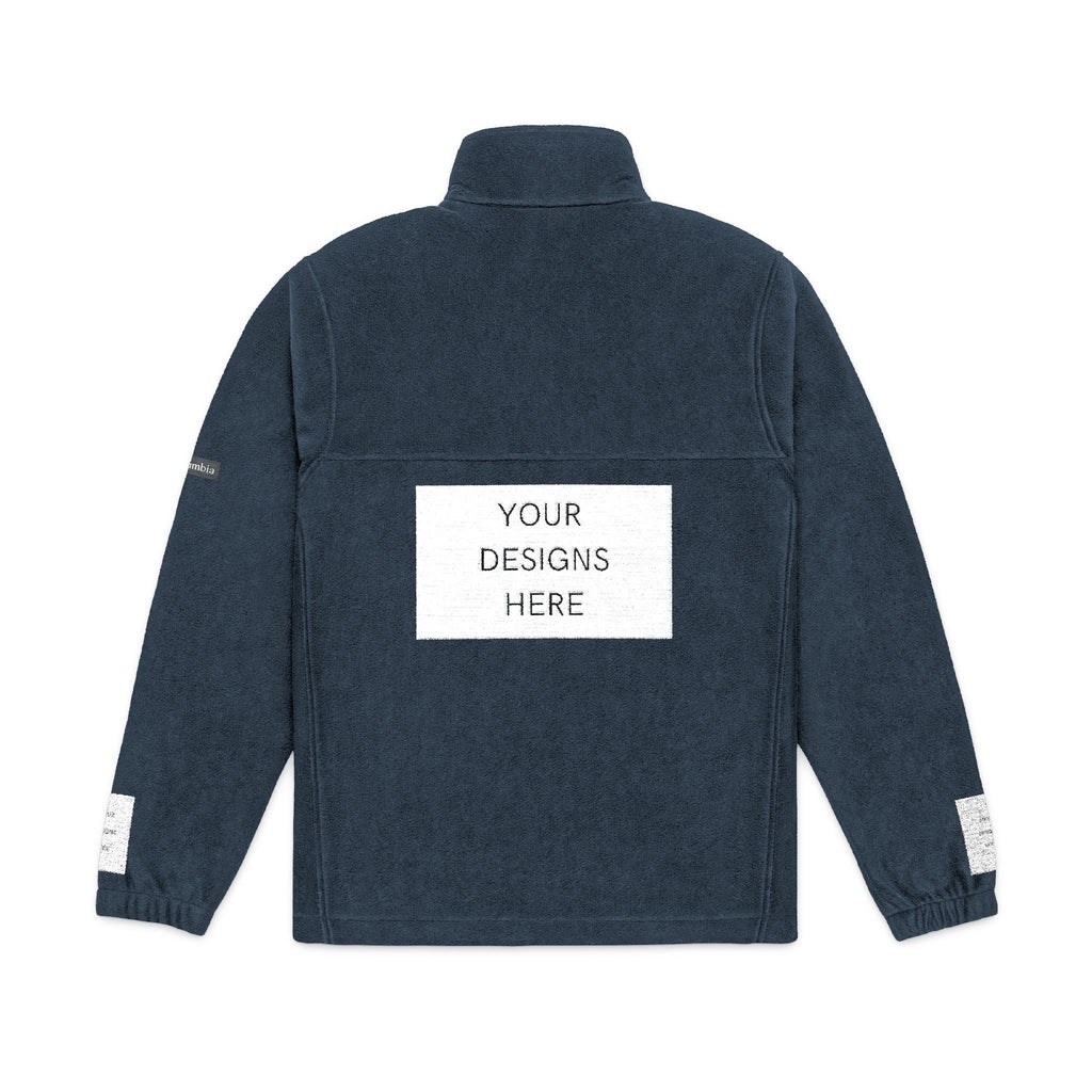 Embroidered Columbia Fleece Jacket