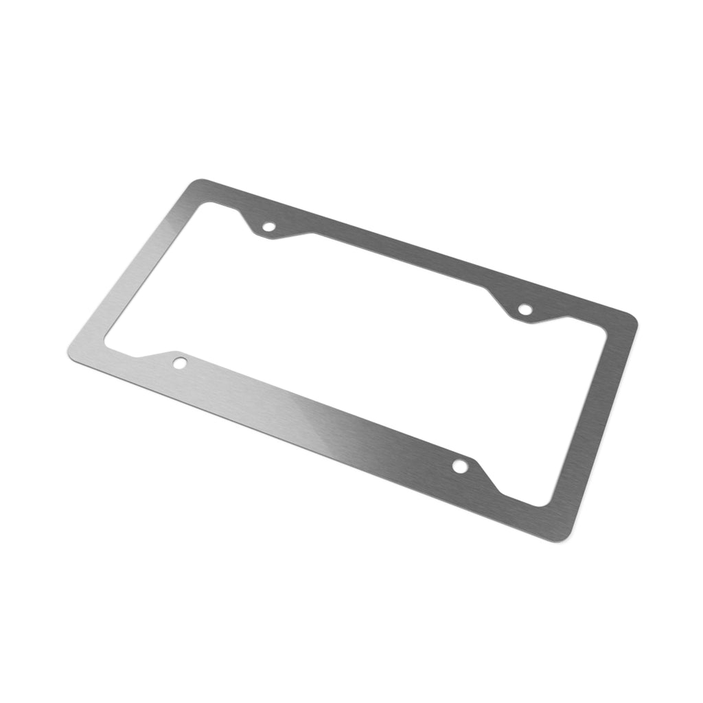 Stainless Metal License Plate Frame