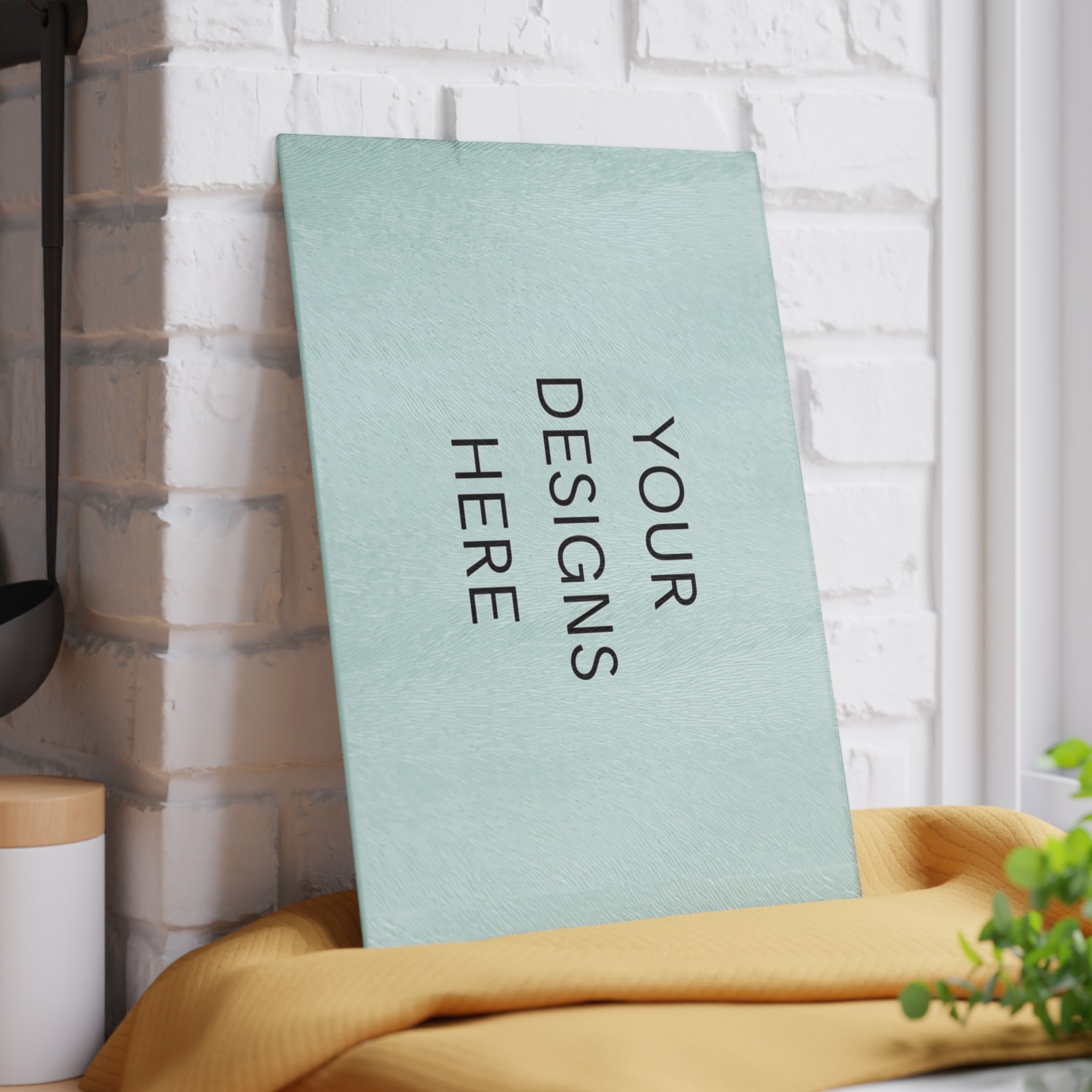 Personalized Glass Cutting Board