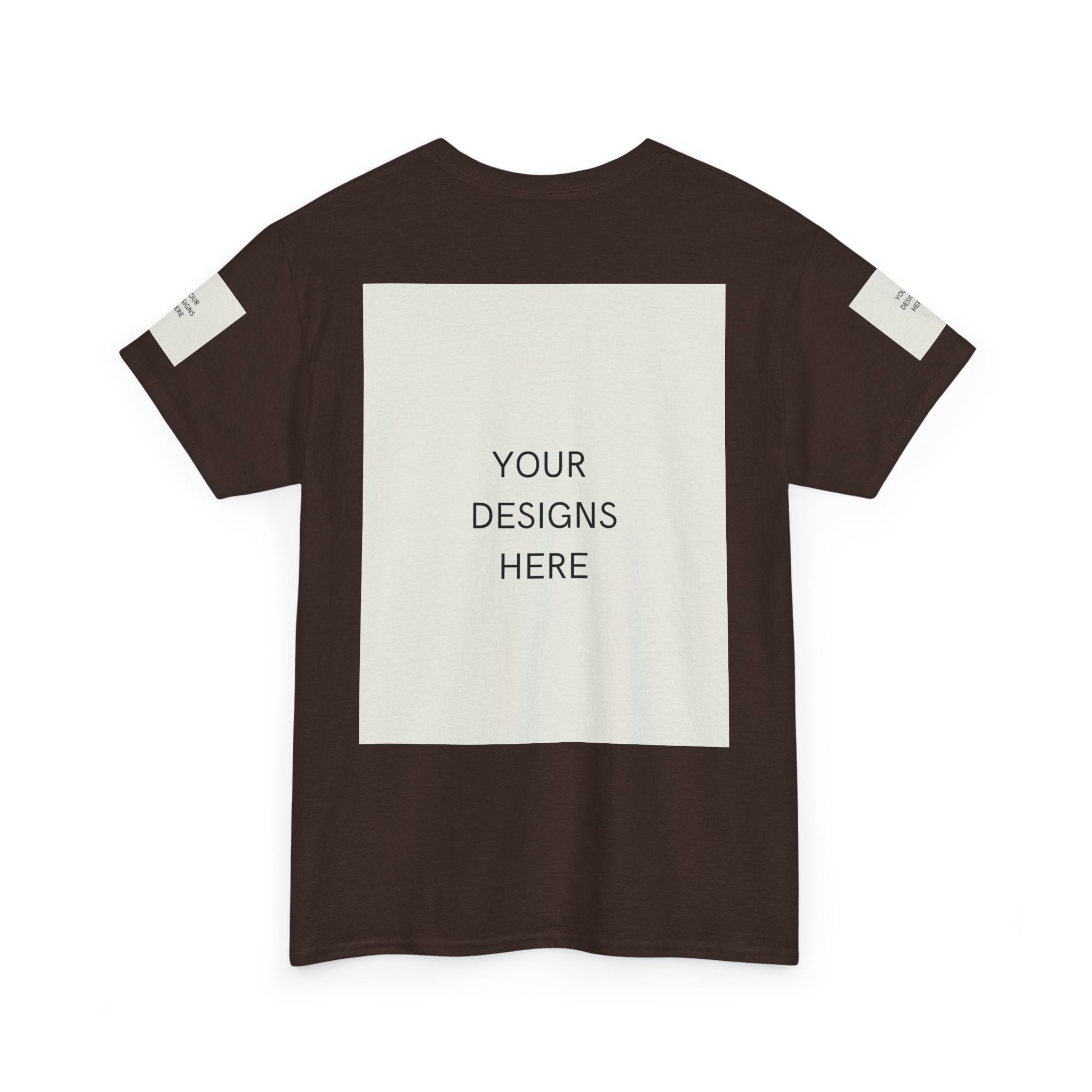 Blank White Tee Mockup