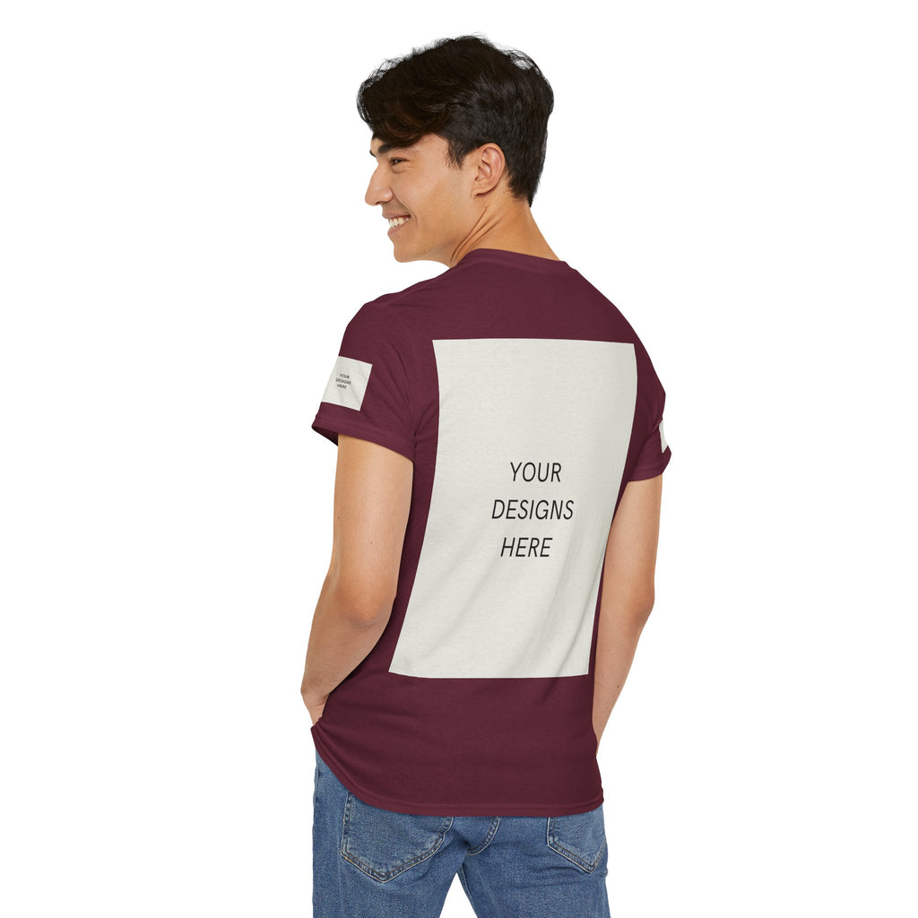 Blank White Tee Mockup