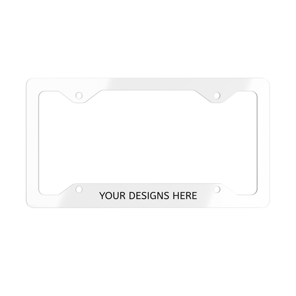 Stainless Metal License Plate Frame