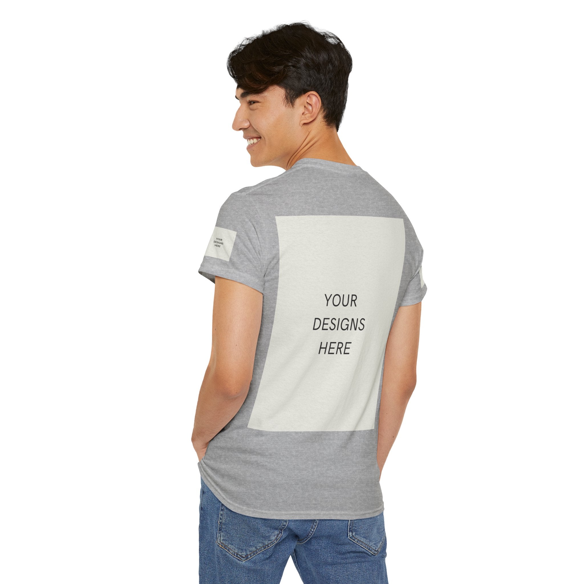 Blank White Tee Mockup