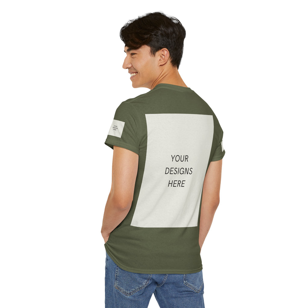 Blank White Tee Mockup