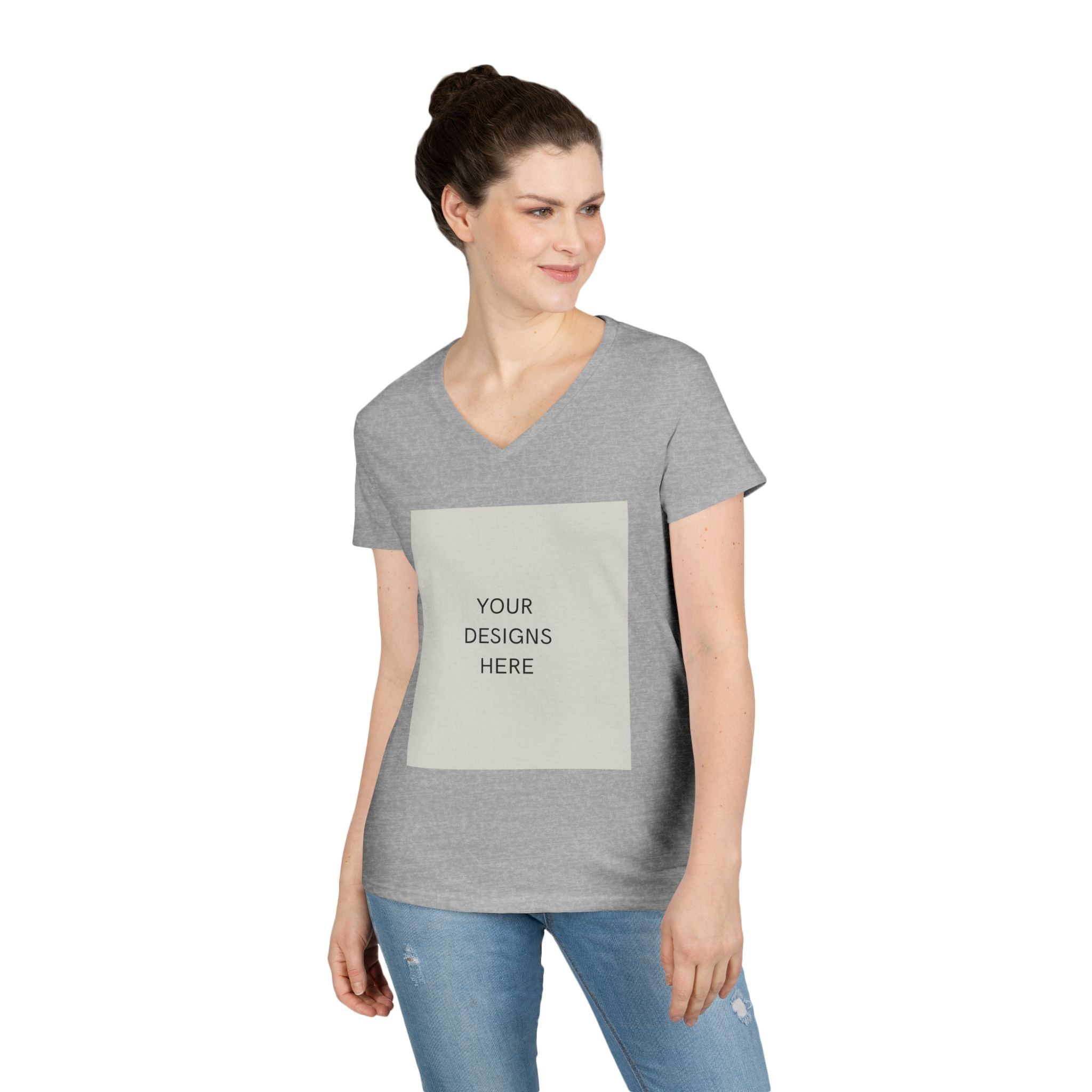Ladies' V-Neck T-Shirt