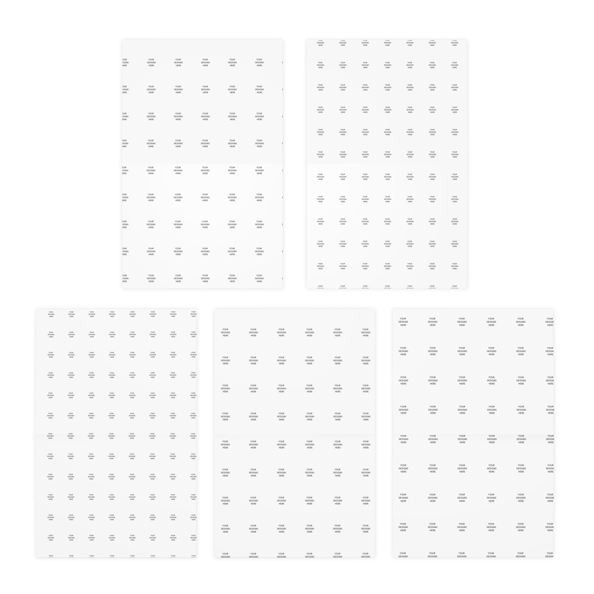 Assorted Blank Greeting Cards 5-Pack